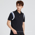 Factory Wholesale Mens Sports Wear Button Front Button Golf Polo T-shirt Stand Collar Men Polo T-shirts pour gymnase